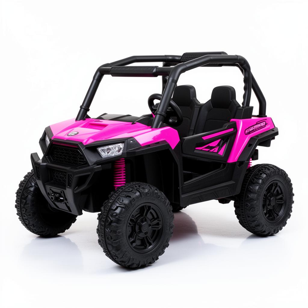Carrinho elétrico infantil Buggy Rosa 24v