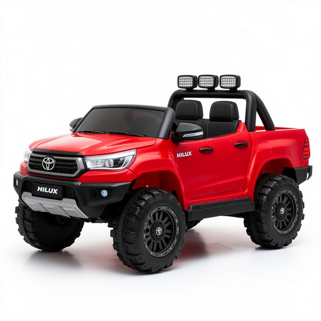 Carrinho elétrico infantil Hilux Vermelha 24v