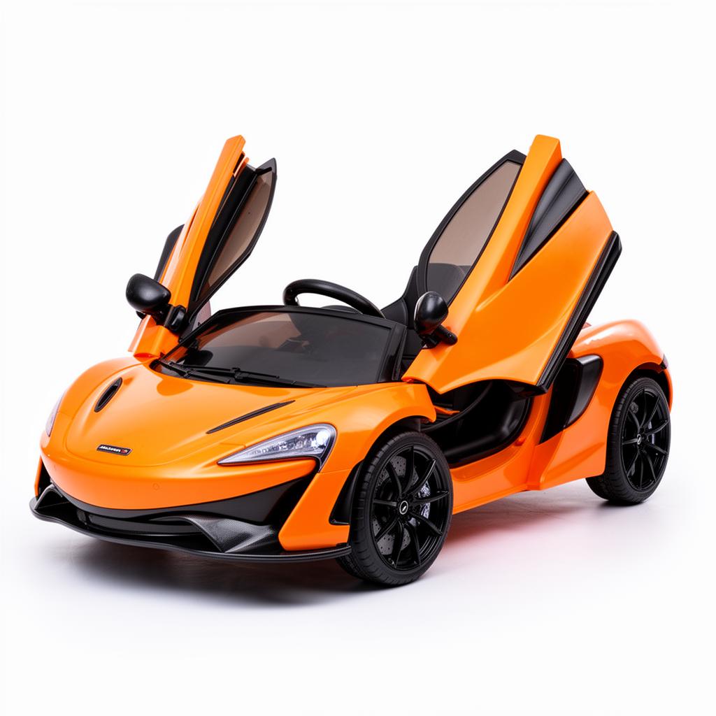 Carrinho elétrico infantil McLaren Laranja 24v